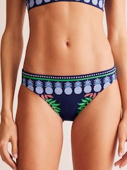 Boden Blue Classic Bikini Bottoms - Image 3 of 7