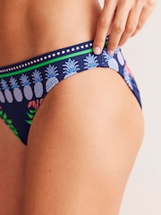 Boden Blue Classic Bikini Bottoms - Image 5 of 7
