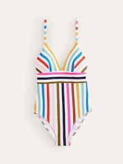 Boden Multi Arezzo V-Neck Panel Swimsuit - Image 5 of 6