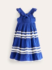 Boden – Stufenkleid aus 100% Baumwolle mit Twirly-Design und Zickzackmuster - Bild 3 von 4