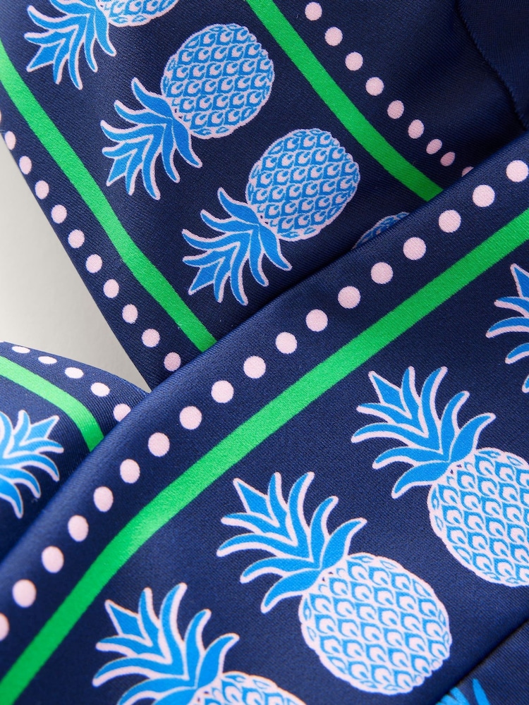 Boden Blue Porto V-Neck Swimsuit - Image 7 of 7