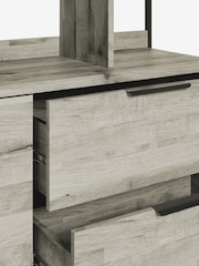 Grey Bronx Wide Storage Ladder Wide Ladder Shelf - Image 3 of 7