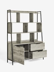 Grey Bronx Wide Storage Ladder Wide Ladder Shelf - Image 5 of 7