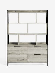 Grey Bronx Wide Storage Ladder Wide Ladder Shelf - Image 6 of 7