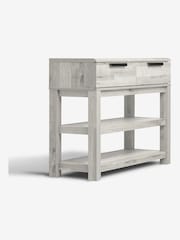 Light Grey Bronx Compact Console Table - Image 2 of 6