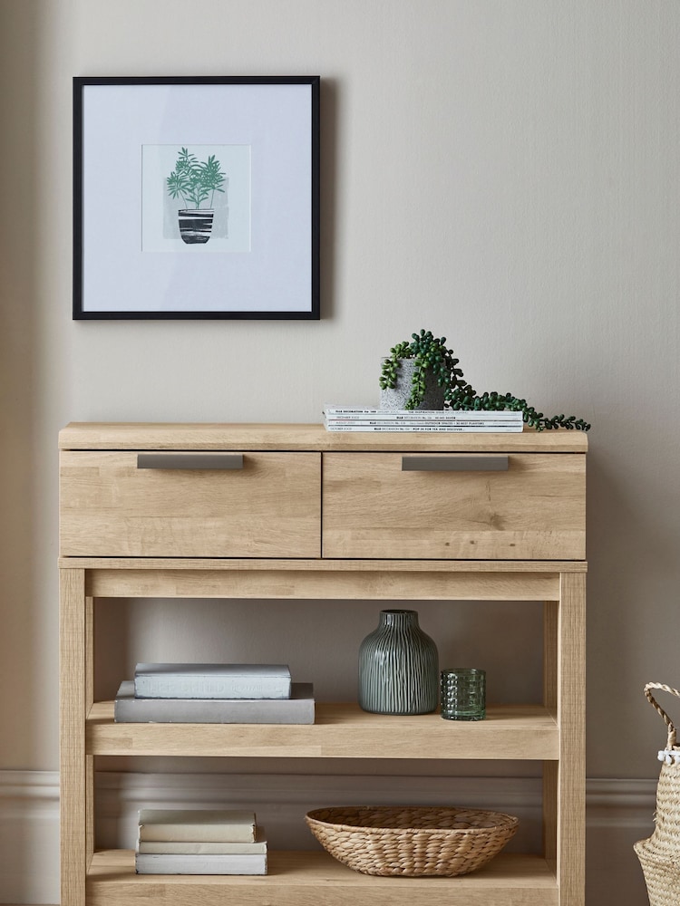 Light Natural Bronx Console Table - Image 1 of 10