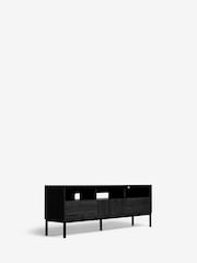 Black Marlow Oak Effect TV Unit Up to 60 Inch - Image 5 of 6