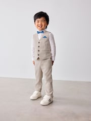 Pierre - Baker by Ted Baker Ensemble chemise et pantalon Gilet - Image 1 of 9
