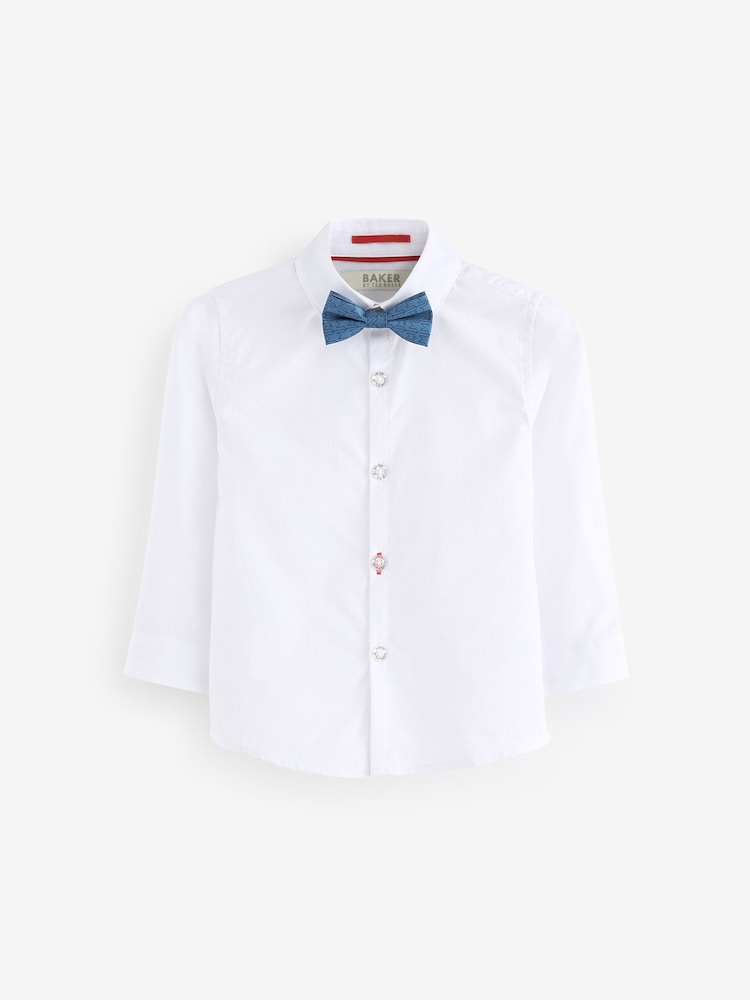 Pierre - Baker by Ted Baker Ensemble chemise et pantalon Gilet - Image 6 of 9