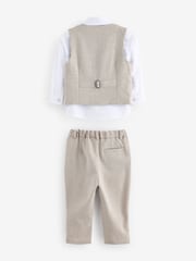 Pierre - Baker by Ted Baker Ensemble chemise et pantalon Gilet - Image 7 of 9