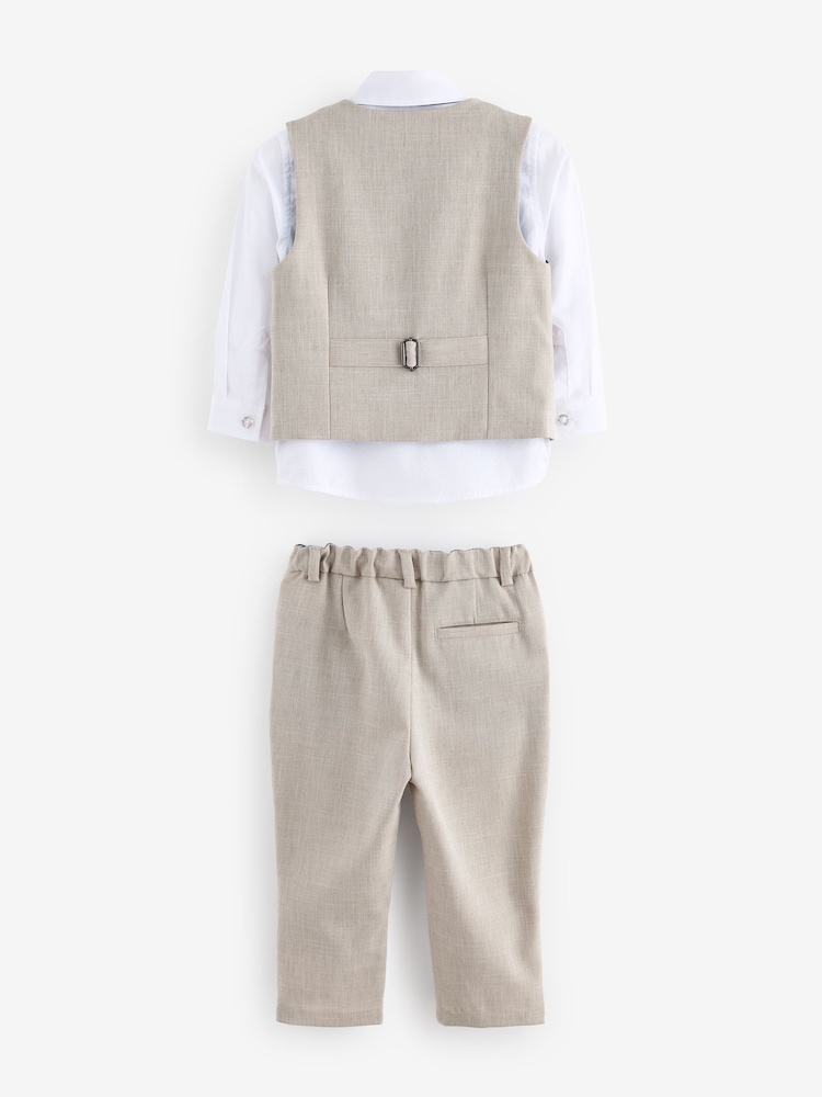 Pierre - Baker by Ted Baker Ensemble chemise et pantalon Gilet - Image 7 of 9