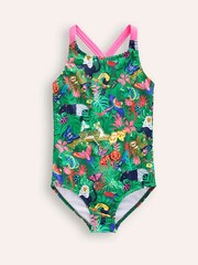 Boden Rainforest Cross Back Printed Swimsuit - Bild 2 von 4