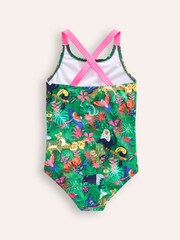 Boden Rainforest Cross Back Printed Swimsuit - Bild 3 von 4