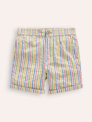 Boden Multi 100% Cotton Smart Roll-Up Check Shorts - Image 1 of 3