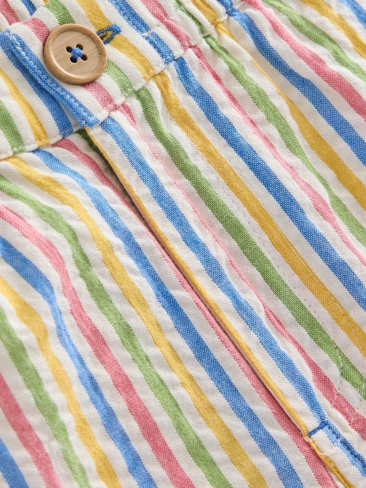 Boden Multi 100% Cotton Smart Roll-Up Check Shorts - Image 3 of 3