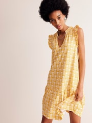 Boden Multi 100% Cotton Amy Sleeveless Shirt Dress - Image 1 of 6
