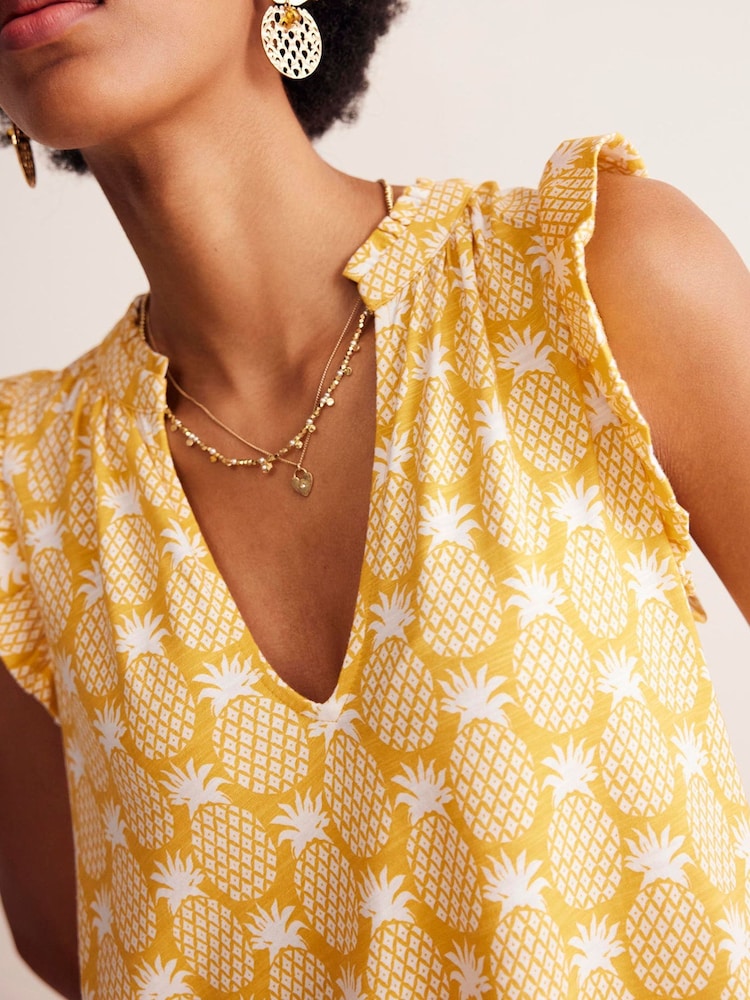 Boden Multi 100% Cotton Amy Sleeveless Shirt Dress - Image 2 of 6
