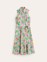 Boden Multi 100% Cotton Amy Sleeveless Shirt Dress - Image 6 of 6