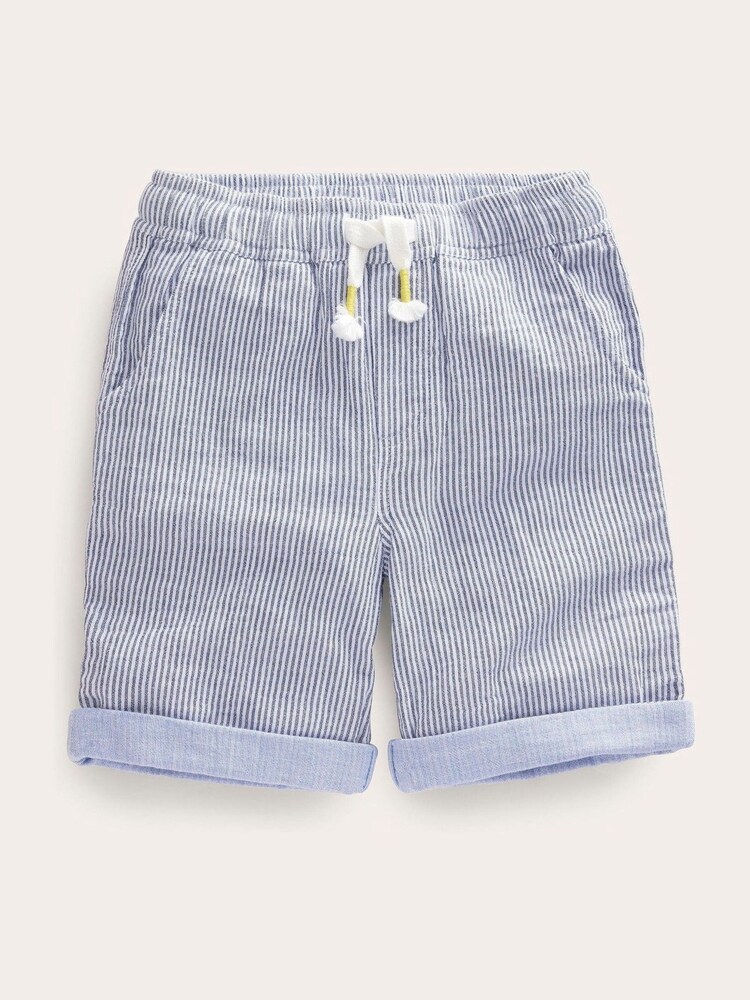 Boden 100% leichte geringelte Urlaubsshorts aus Baumwolle - Bild 1 von 3