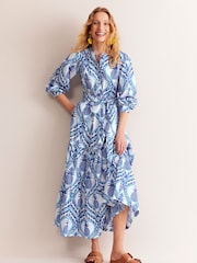 Boden Green Organza Occasion Dress - Image 11 of 11
