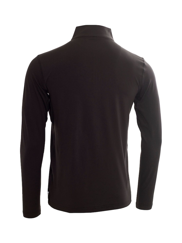 Calvin Klein Golf Newport Quarter Zip Black Base Layer - Image 6 of 8
