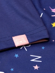 Harry Bear Blue Unicorn Dreams Short Pyjamas - Image 4 of 5
