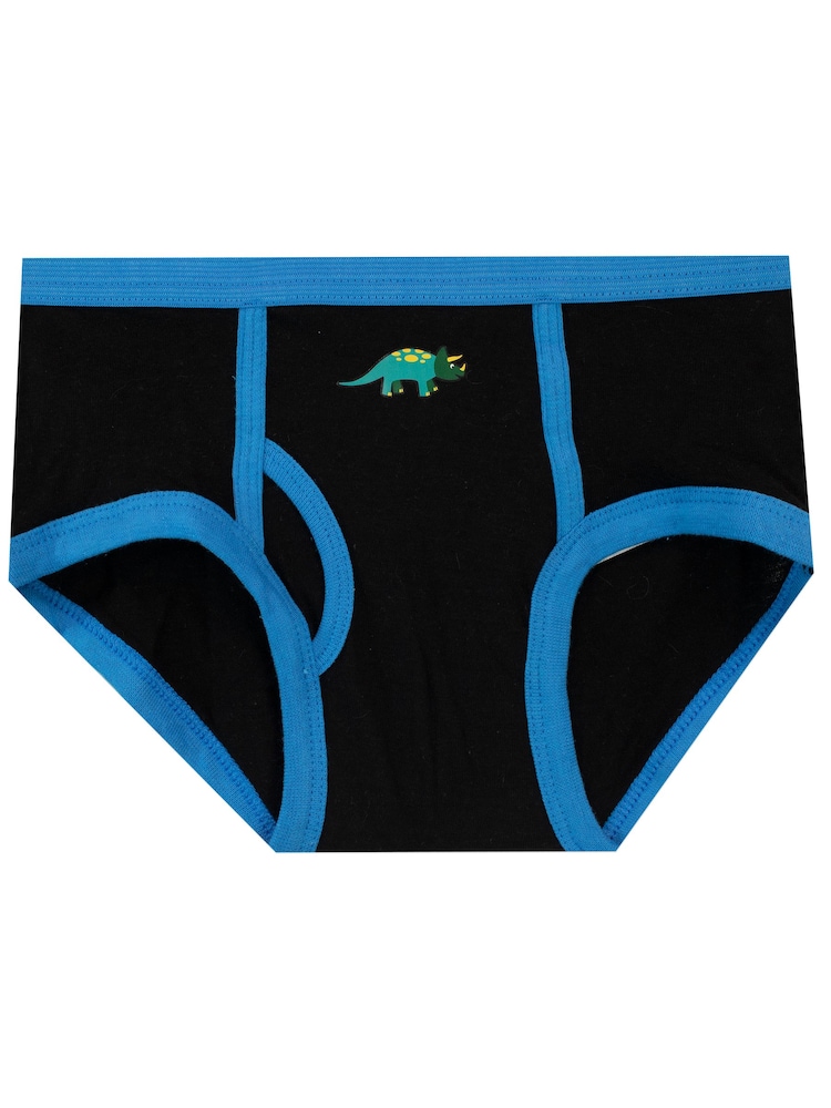 Harry Bear Black Dinosuar 100% Cotton Underwear 5 Pack - Image 5 of 5 Harry Bear Black Dinosuar 100% Cotton Underwear 5 Pack - Image 5 of 5