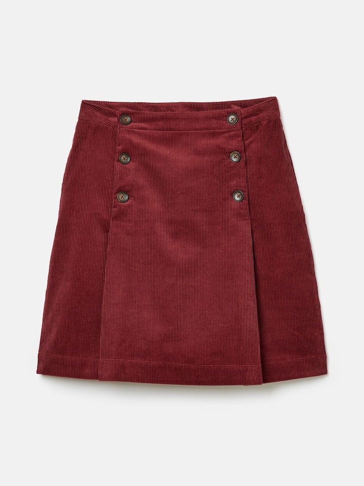Joules Maize Burgundy Skirt - Image 6 of 6 Joules Maize Burgundy Skirt - Image 6 of 6