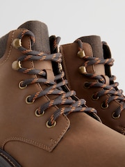 Brown Lace Up Boots - Image 6 of 6