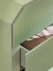 MADE.COM Green Anya Glass Chest of Drawers - Image 3 of 6