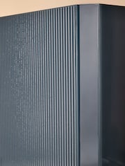 MADE.COM Blue Glass Eleni Double Wardrobe - Image 6 of 6