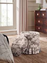 Laura Ashley Fleetham Haze Chestnut Brown Fifield Stool - Image 2 of 7
