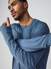 Steel Blue Active Gym Training T-Shirt - Image 1 of 10