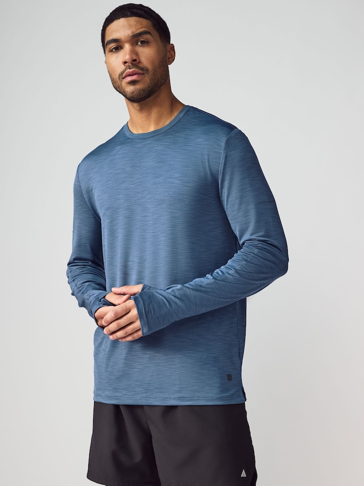 Steel Blue Active Gym Training T-Shirt - Image 2 of 10