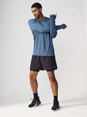 Steel Blue Active Gym Training T-Shirt - Image 3 of 10