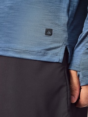 Steel Blue Active Gym Training T-Shirt - Image 6 of 10