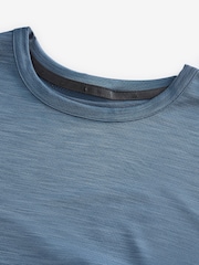 Steel Blue Active Gym Training T-Shirt - Image 8 of 10