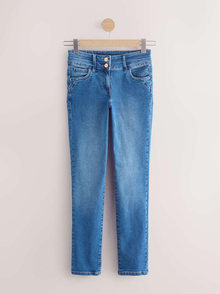 Mid Wash Lift Slim Shape Skinny Jeans - Image 1 of 4