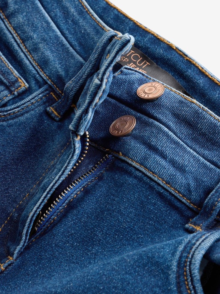 Denim Dark Blue Lift Slim Boot Cut Jeans - Image 2 of 3 Denim Dark Blue Lift Slim Boot Cut Jeans - Image 2 of 3