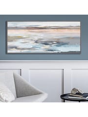 Art Marketing Grey Even Tide Canvas Wall Art - Image 1 of 2