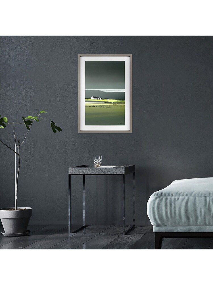 Art Marketing Grey Ethos Framed Wall Art - Image 1 of 2