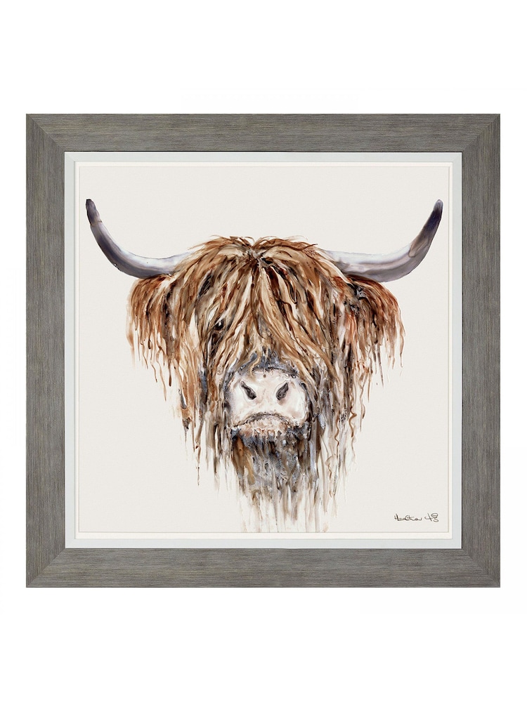 Art Marketing Grey Freddie Framed Wall Art - Image 2 of 2