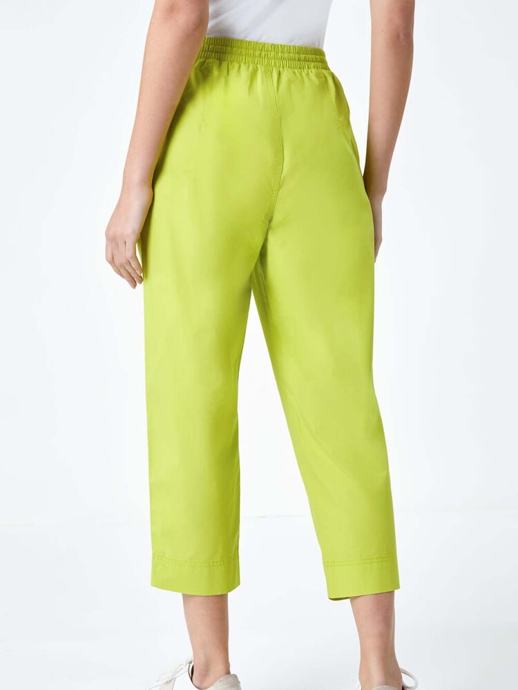 Pantaloni tip cargo Roman 100% bumbac cu croială scurtă - Imaginea 2 din 5