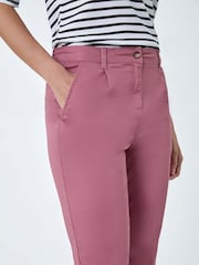 Roman Pink Cotton Blend Washed Chino Trousers - Image 5 of 5