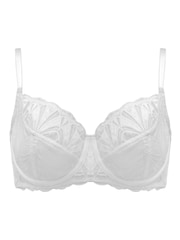 Pour Moi White Non Padded Underwired New Romance Bra - Image 3 of 4