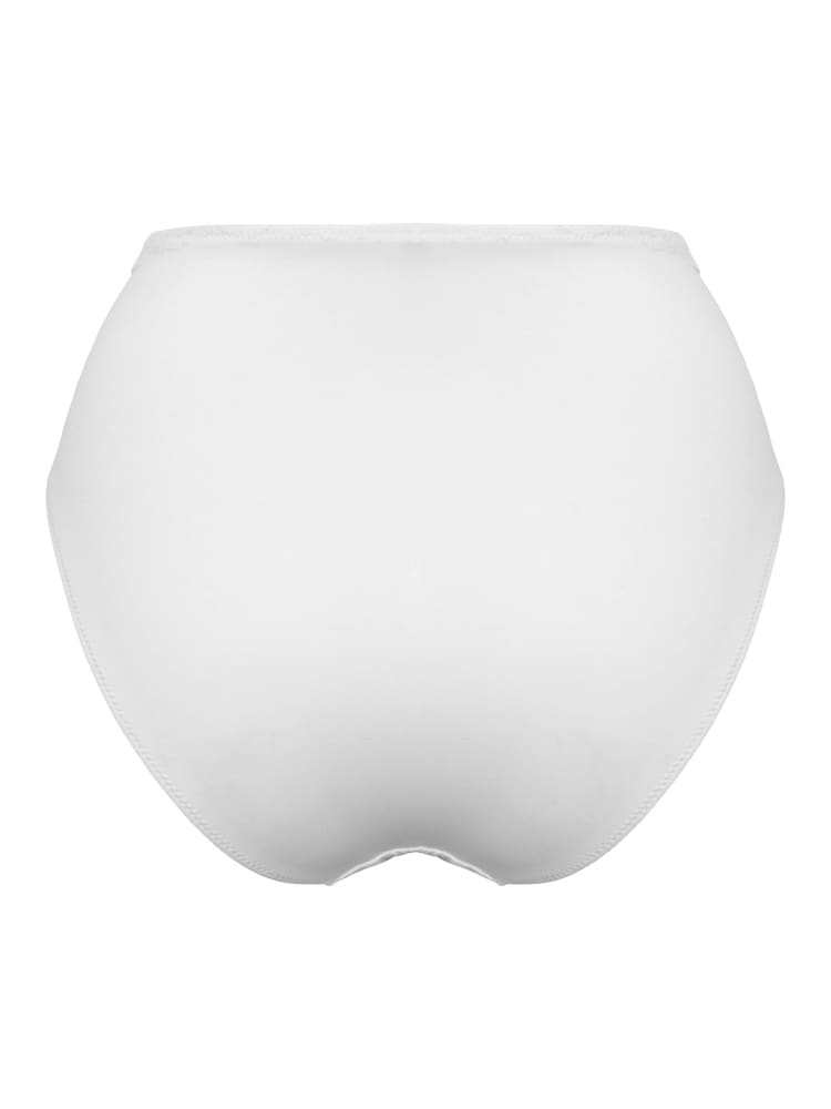 Pour Moi Off White Midi New Romance Bikini Knickers - Image 4 of 4
