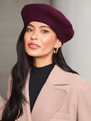 rdeča - Lipsy Beret Volneni klobuki in kape; pokrivala - Slika 2 iz 2