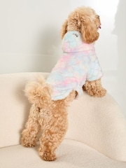 Pink - Lipsy Superweicher, kuscheliger Hundebademantel - Bild 3 von 3