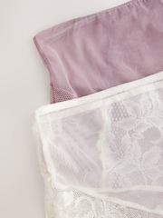 Mauve Purple High Rise Lace Knickers 2 Pack - Image 10 of 10