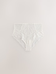 Mauve Purple High Rise Lace Knickers 2 Pack - Image 8 of 10